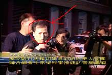 录像：警方称华联会主席梁冠军因攻击罪被捕