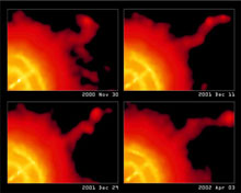 科学家首次发现脉冲星的强烈束状喷射