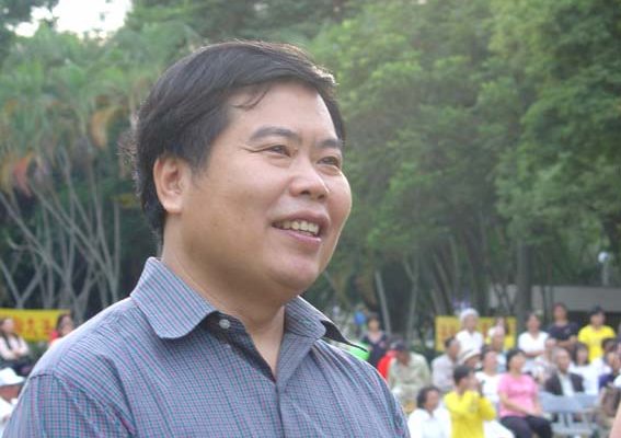 台中市議員何敏誠先生(大紀元攝影) 台中市議員何敏誠先生(大紀元攝影)