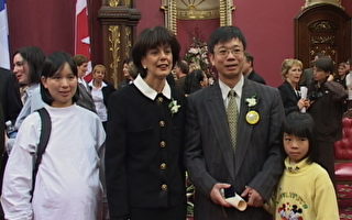 加拿大中國移民捨己救人獲優秀公民獎