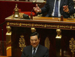 不滿中國人權狀況　法議員杯葛胡演講