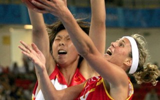 奥运中国女篮不敌西班牙