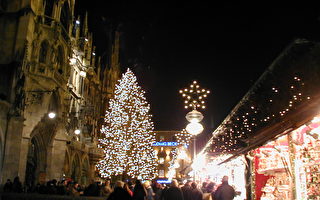 慕尼黑的圣誕市場