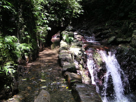 水圳遺跡。 水圳遺跡。