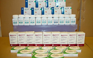 香港多間藥店被查獲冒牌肝炎藥壯陽藥