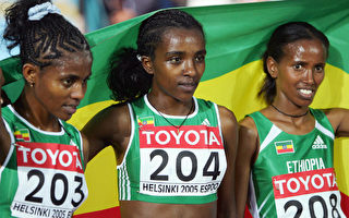 世錦賽一萬公尺前三名 衣索比亞全包