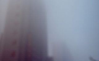 8月7日清晨 哈爾濱遭遇罕見大霧