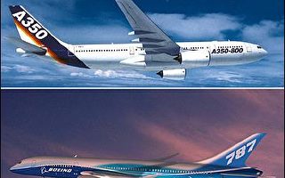 美国：无法接受欧盟补助空巴研发A350客机