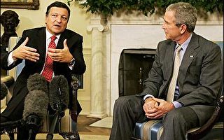 美国总统布希与欧盟领袖未能化解贸易僵局