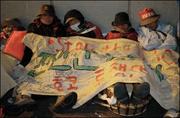 露宿一夜後  香港世貿會議抗議群眾繼續抗爭