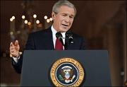 布什：伊戰情報錯誤傷害美國情報可信度
