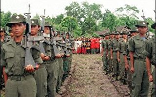 緬甸政府軍攻擊少數民族部落