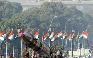 印度试射可携带核子弹头中程弹道飞弹