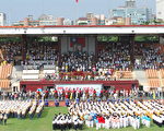 组图：台北老人运动会 逾四千老人竞赛
