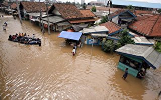 組圖：雅加達遭遇五年來最嚴重洪災