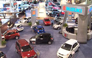 中国新年巧遇多伦多国际汽车展