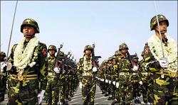 慶祝軍人節  緬甸新都盛大閱兵