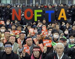美韩自由贸易协定谈判 延长48小时