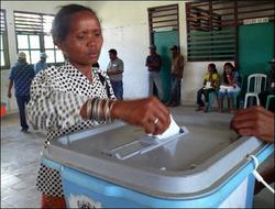 東帝汶總統候選人集體抗議選舉不公