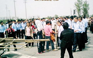 数百温江农民围聚政府要求放人