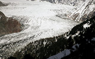 組圖：氣勢磅礡 阿萊奇冰河美景