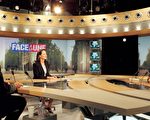 法總統候選人羅雅爾昨接受電視台採訪