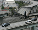 美加州油罐车大火烧塌旧金山公路