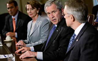 布什否決撥款撤軍法案 與國會硬碰硬