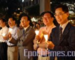 香港各界燭光撐港台 護言論自由