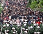 歐亞外長會議漢堡舉行 4000人抗議