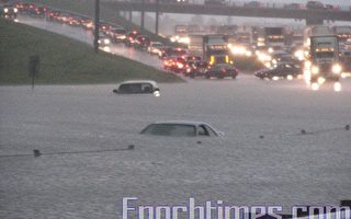 組圖：雷暴突襲卡城大水成災