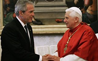 教宗与布什晤谈  对伊拉克情势表示忧心
