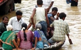 印度南部豪雨成灾　四十一人死亡