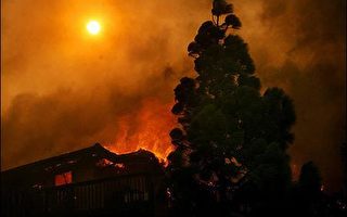 加州野火猖狂 数十万人撤离 巨星逃难