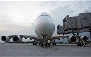 新航A380客机首航赴雪梨