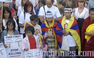 新西蘭各界集會要求中共停止鎮壓 和平解決西藏問題