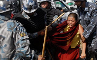 组图：尼泊尔拘捕约四百西藏抗议人士