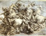 文艺复兴盛期（13）──达芬奇返乡献技：《安加里战役》