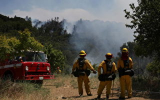 聖塔克魯茲野火蔓延  州長宣佈緊急狀態