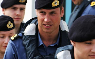 組圖:威廉王子海軍受訓表現受讚賞