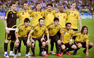 歐洲盃半決賽：西班牙3：0完勝俄羅斯