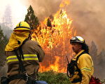 抢救山林大火 美加州首次出动国民兵