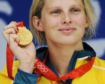 組圖：澳選手瓊斯贏得女百米蛙泳金牌