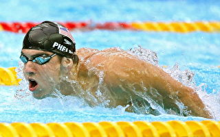 奥运游泳　费尔普斯改写历史就在13日