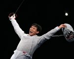 仲滿拿到奧運男子擊劍中國歷史首金
