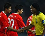 中国国奥0-3惨败巴西 足球八强出炉
