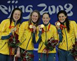 奧運快報　女泳八百自接力澳洲破世界奪金