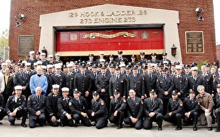 法拉盛消防局举办百年庆典