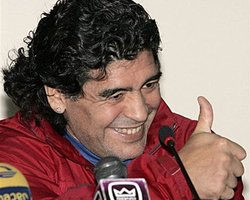马拉杜纳获任阿根廷国家足球队教头
