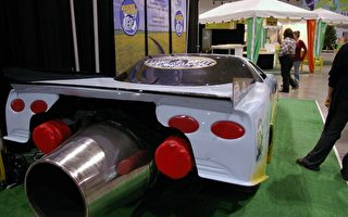 多倫多展出世界第一輛生物柴油JetCar